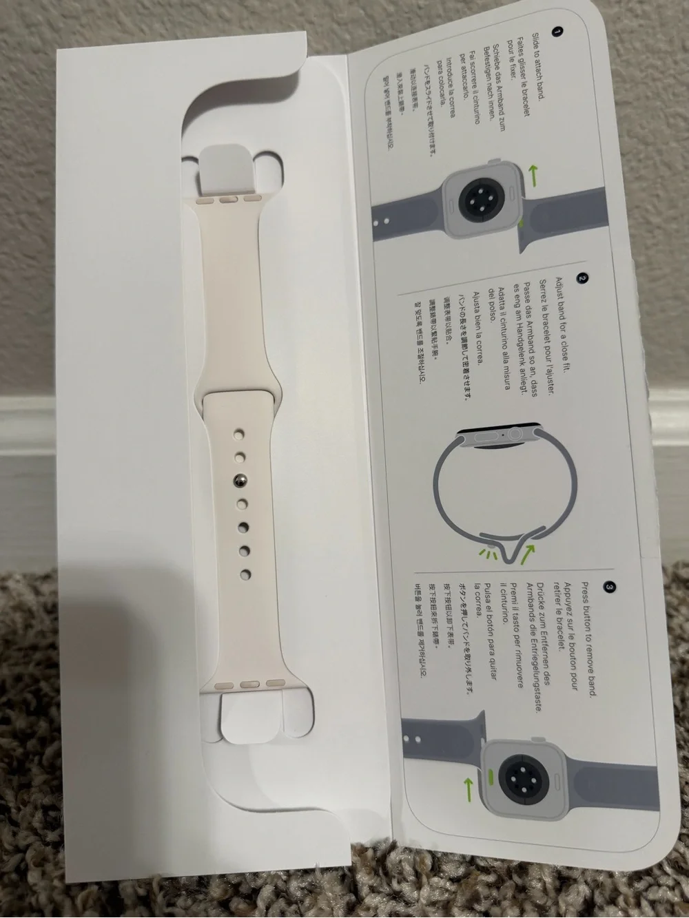 Used Apple Watch SE with New Sport Band and New Charger